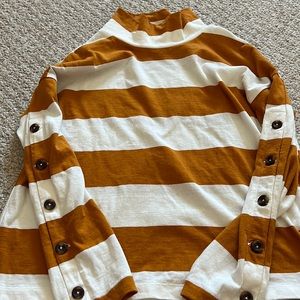 Madewell mockneck top